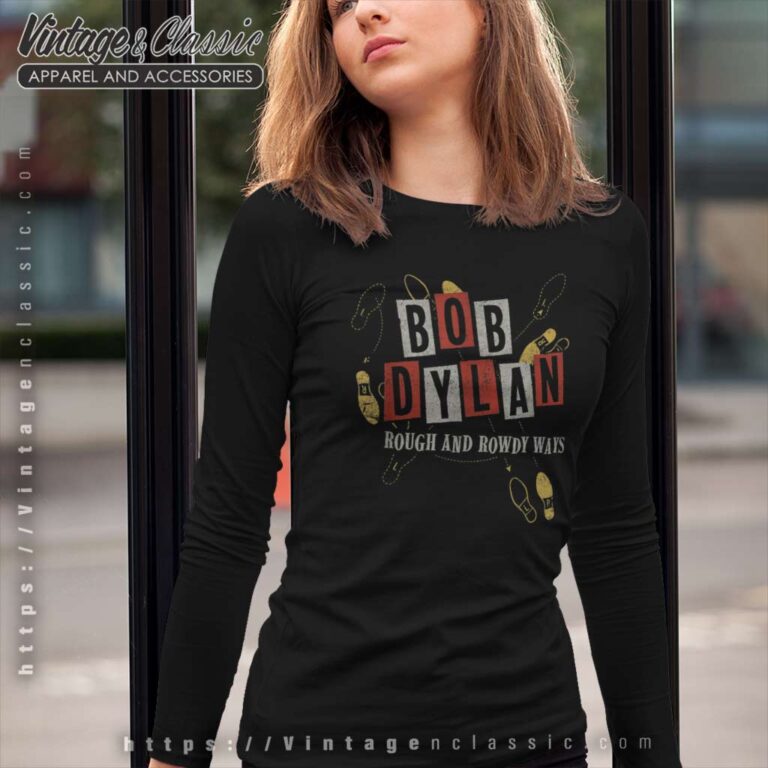 Bob Dylan L R Long Sleeve Tee Bob Dylan L R Long Sleeve Tee