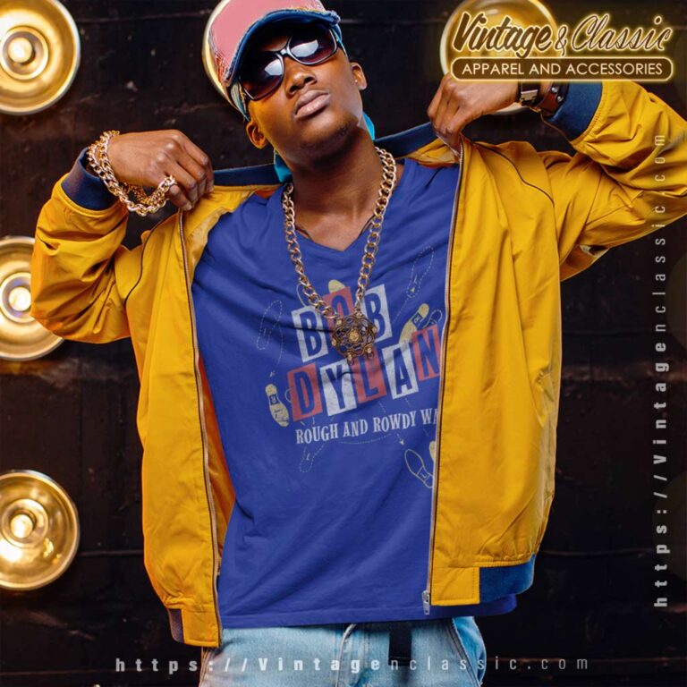 Bob Dylan L R V Neck TShirt Bob Dylan L R V Neck TShirt