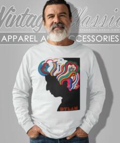 Bob Dylan Milton Glaser Long Sleeve Tee