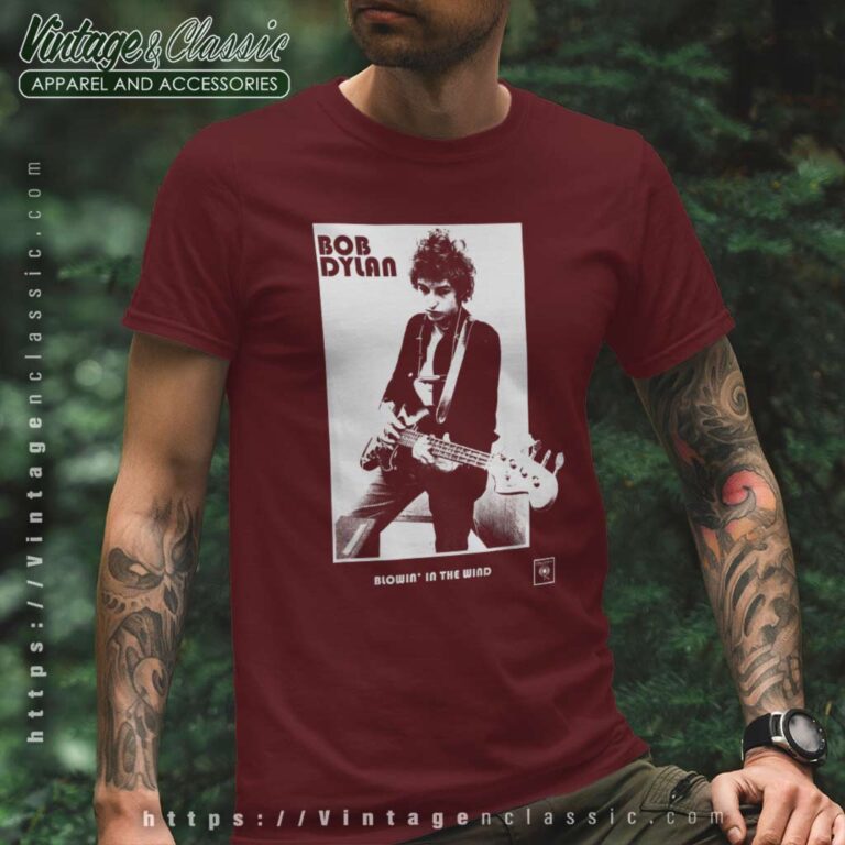 Bob Dylan Official Bass Photo T Shirt Bob Dylan Official Bass Photo T Shirt