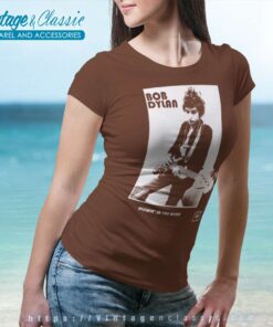 Bob Dylan Official Bass Photo Women TShirt