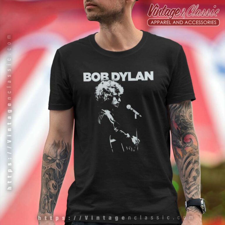 Bob Dylan Official Profile Photo T Shirt Bob Dylan Official Profile Photo T Shirt