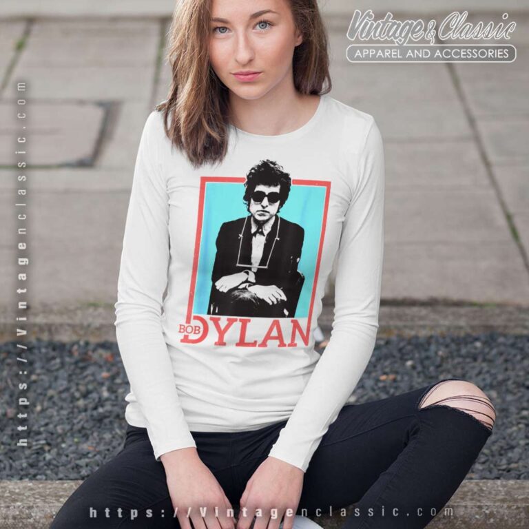 Bob Dylan Officially Licensed Long Sleeve Tee Bob Dylan Officially Licensed Long Sleeve Tee