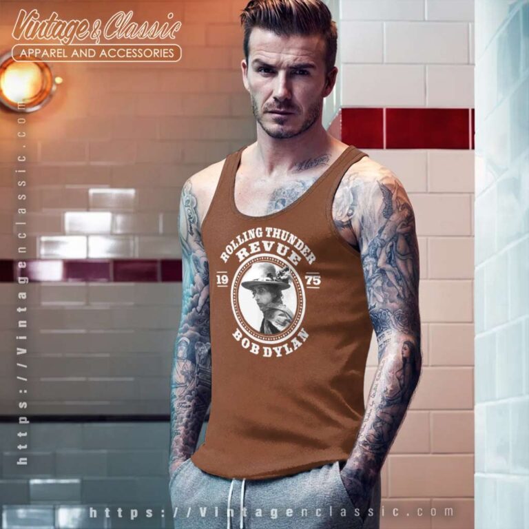 Bob Dylan Revue Tank Top Racerback Bob Dylan Revue Tank Top Racerback
