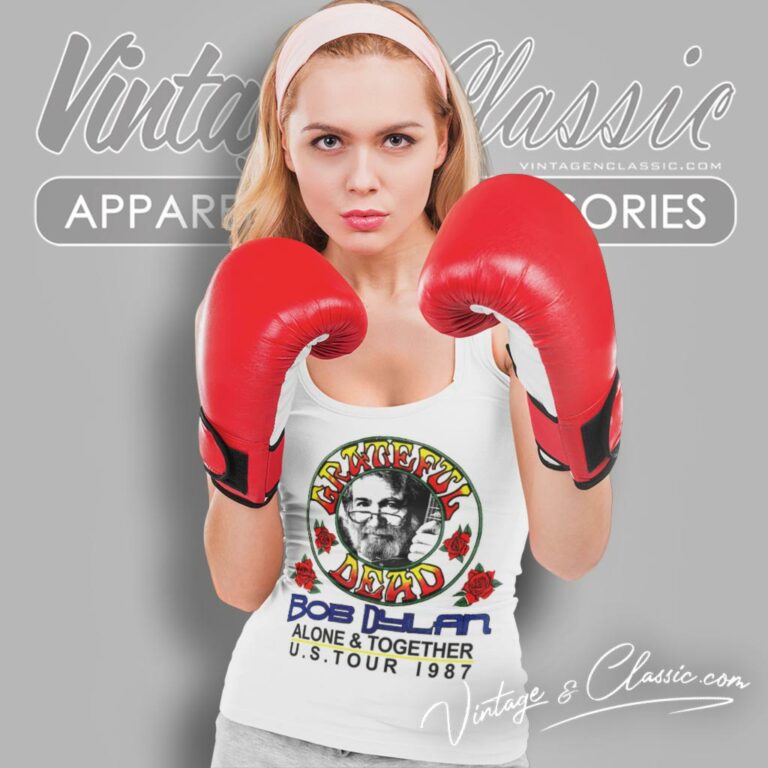 Bob Dylan Shirt Grateful Dead Summer Tour Tank Top Racerback Bob Dylan Shirt Grateful Dead Summer Tour Tank Top Racerback