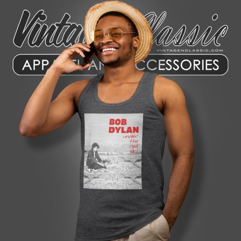 Bob Dylan Shirt Under The Red Sky Tank Top Racerback Bob Dylan Shirt Under The Red Sky Tank Top Racerback