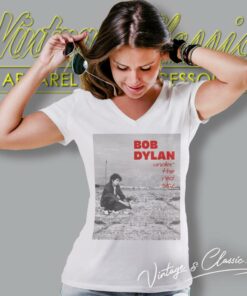 Bob Dylan Shirt Under The Red Sky V Neck TShirt