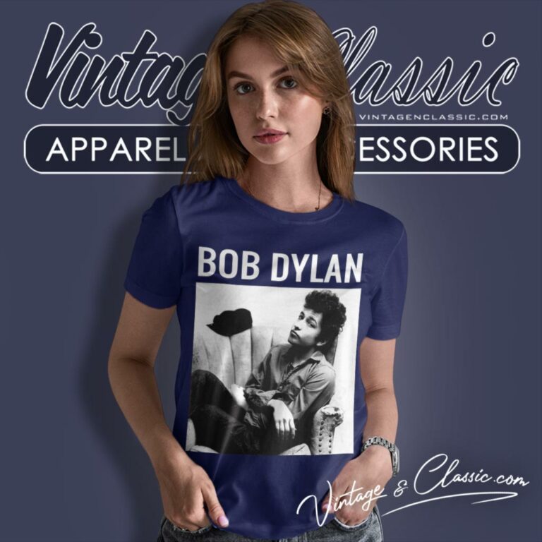 Bob Dylan Sitting Women T Shirt Bob Dylan Sitting Women T Shirt
