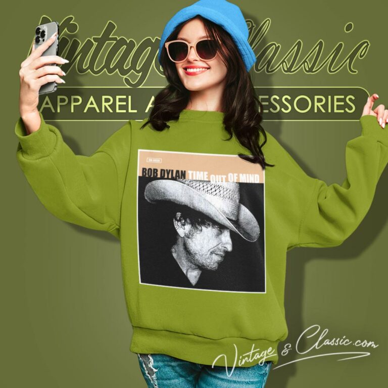 Bob Dylan Time Out Of Mind Sweatshirt Bob Dylan Time Out Of Mind Sweatshirt