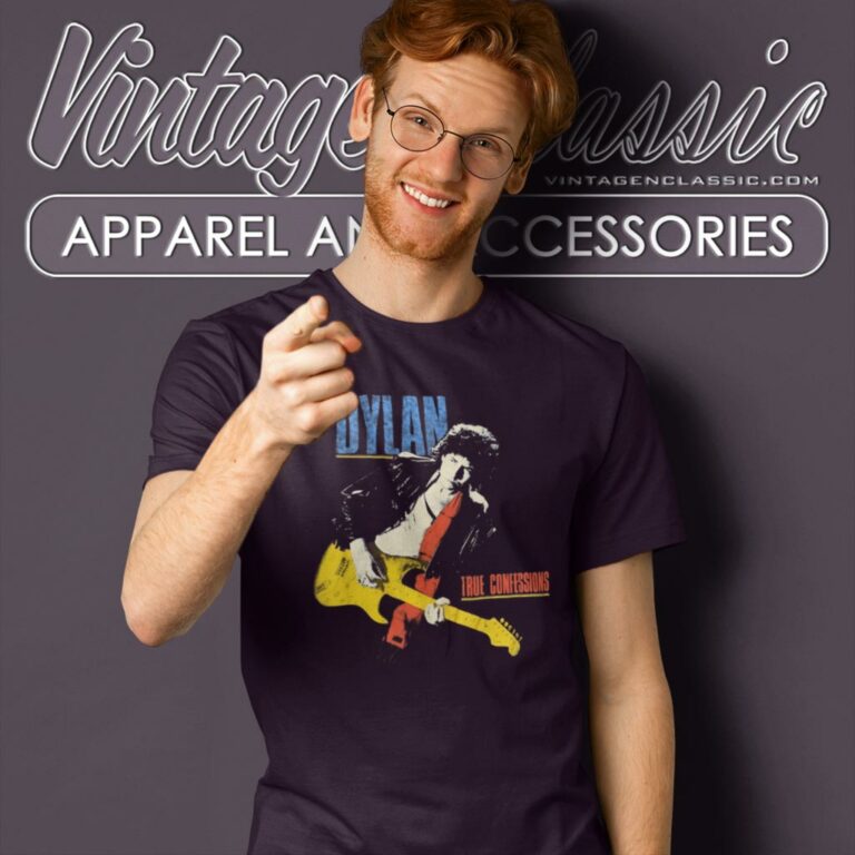 Bob Dylan True Confessions Tour T Shirt Bob Dylan True Confessions Tour T Shirt