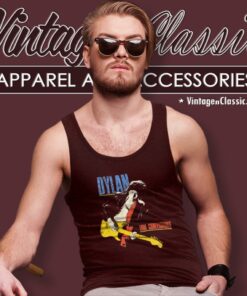 Bob Dylan True Confessions Tour Tank Top Racerback
