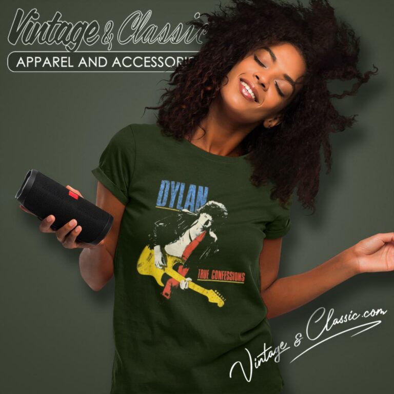 Bob Dylan True Confessions Tour Women T Shirt Bob Dylan True Confessions Tour Women T Shirt