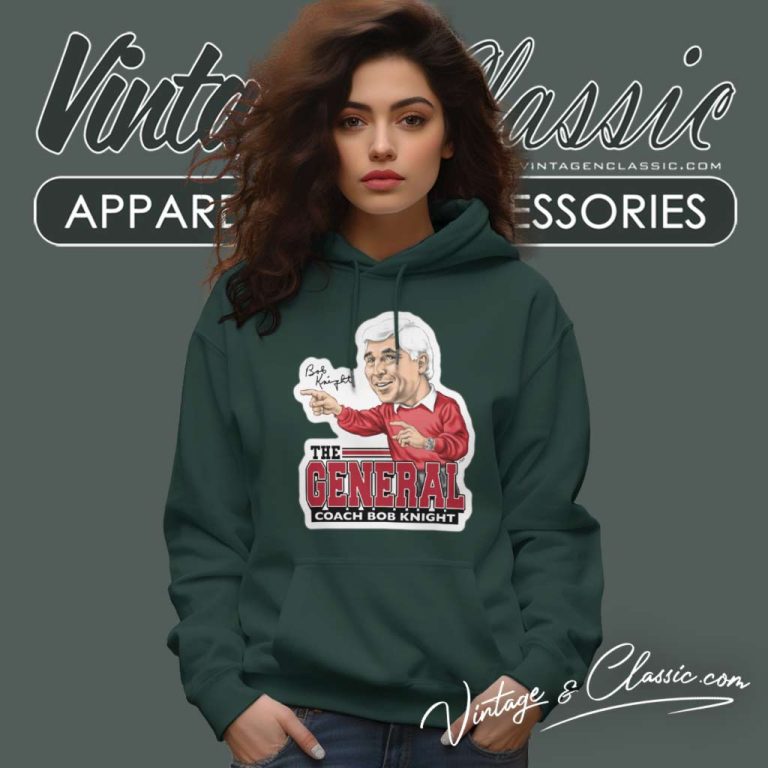 Bob Knight Caricature Hoodie Bob Knight Caricature Hoodie