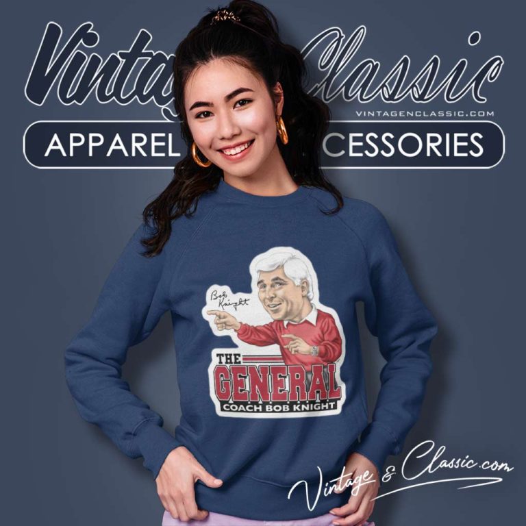 Bob Knight Caricature Sweatshirt Bob Knight Caricature Sweatshirt