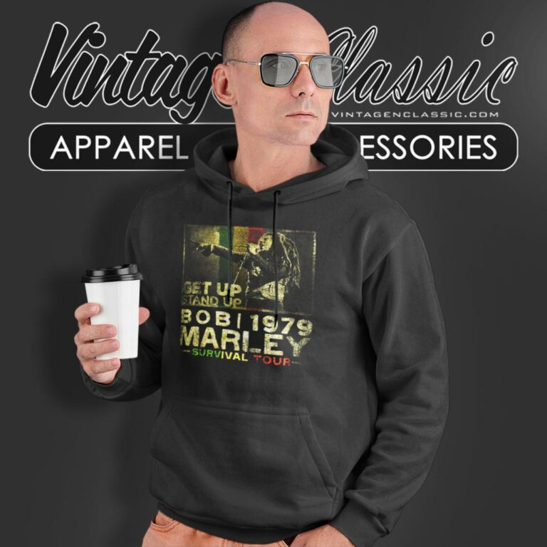 Bob Marley 1979 Survival Tour Hoodie Bob Marley 1979 Survival Tour Hoodie