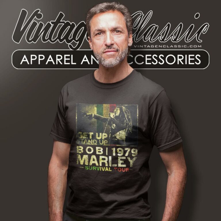 Bob Marley 1979 Survival Tour T Shirt Bob Marley 1979 Survival Tour T Shirt