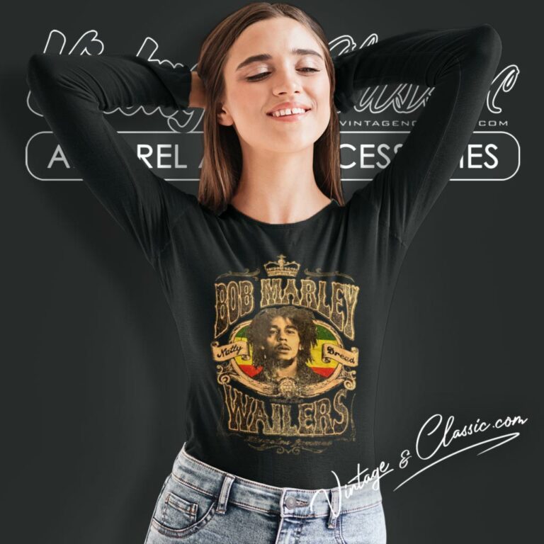 Bob Marley And The Wailers Long Sleeve Tee Bob Marley And The Wailers Long Sleeve Tee