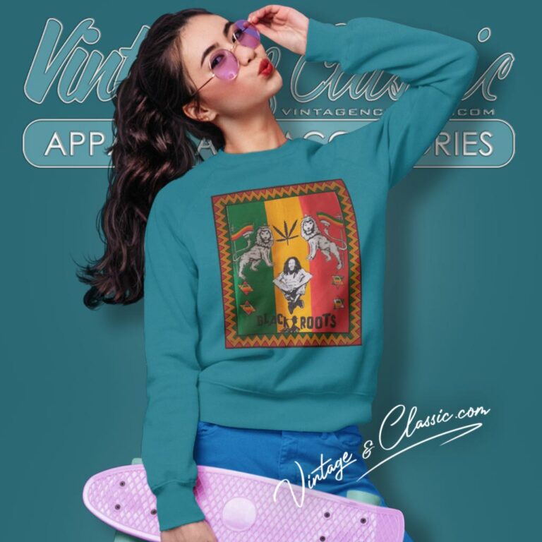 Bob Marley Black Root Sweatshirt Bob Marley Black Root Sweatshirt