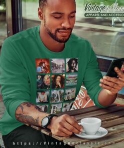 Bob Marley Block Images Sweatshirt