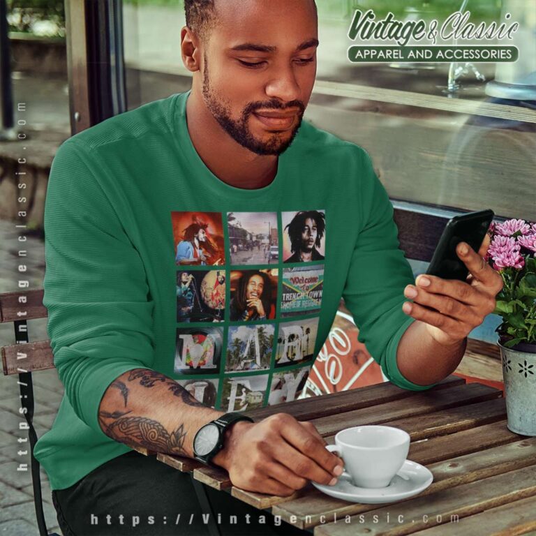 Bob Marley Block Images Sweatshirt Bob Marley Block Images Sweatshirt
