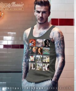 Bob Marley Block Images Tank Top Racerback