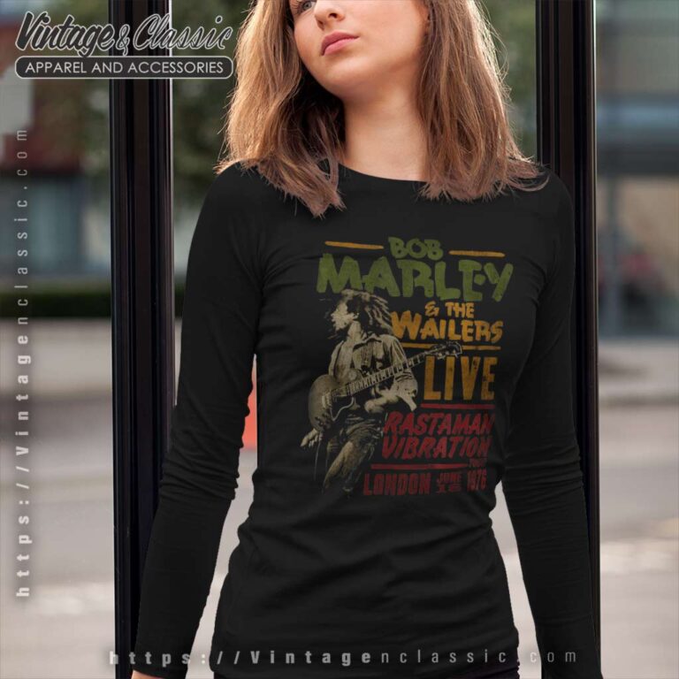 Bob Marley Bttw The Wailers Live Long Sleeve Tee Bob Marley Bttw The Wailers Live Long Sleeve Tee