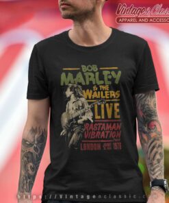Bob Marley Bttw The Wailers Live T Shirt