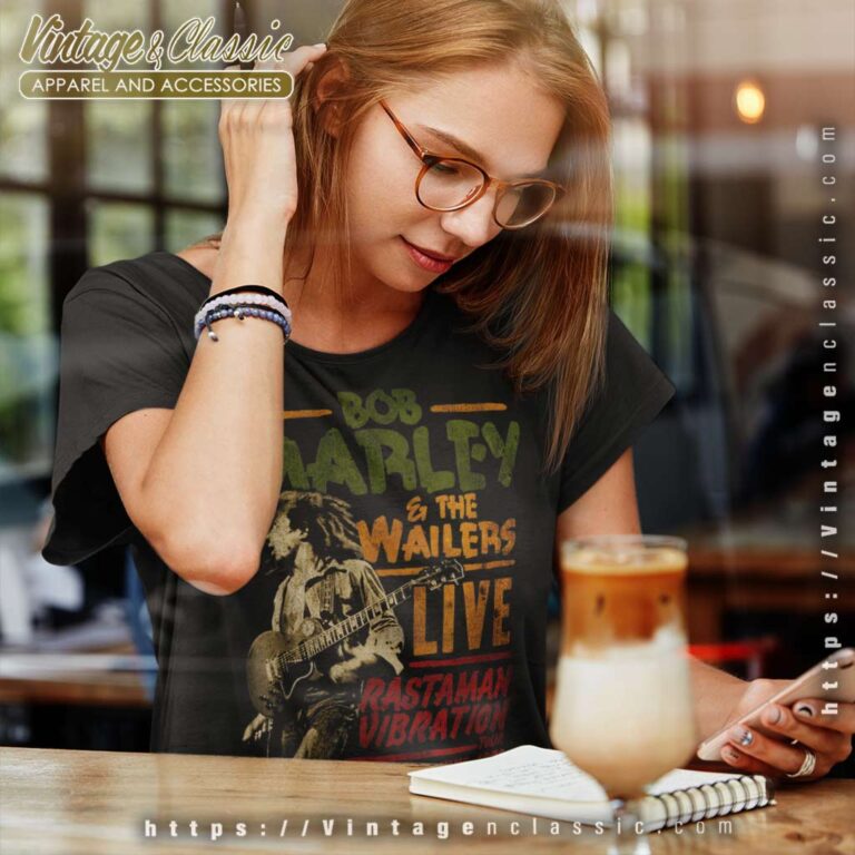 Bob Marley Bttw The Wailers Live Women TShirt Bob Marley Bttw The Wailers Live Women TShirt