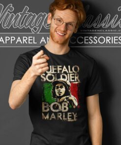Bob Marley Buffalo Soldier T Shirt