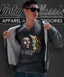 Bob Marley Empire V Neck TShirt