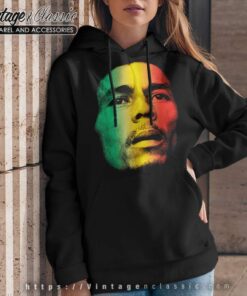 Bob Marley Face Hoodie
