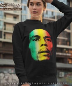 Bob Marley Face Sweatshirt