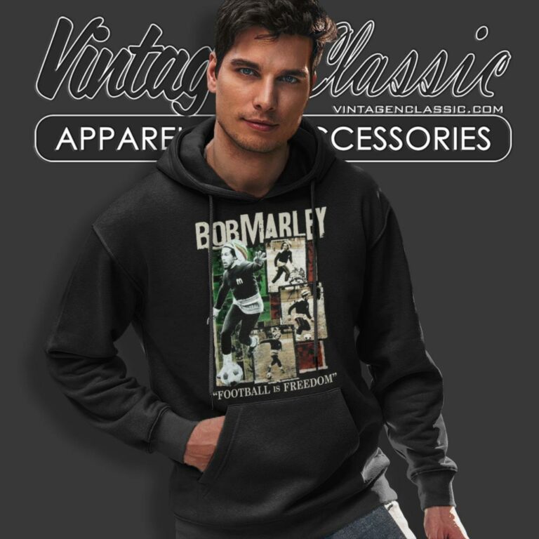 Bob Marley Football Is Freedom Hoodie Bob Marley Football Is Freedom Hoodie