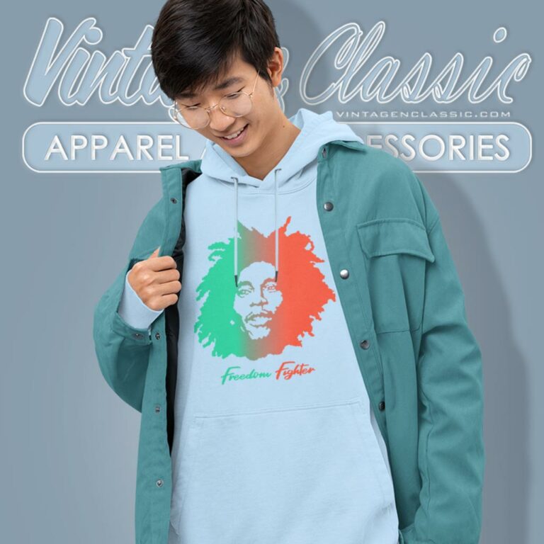 Bob Marley Freedom Fighter Hoodie Bob Marley Freedom Fighter Hoodie