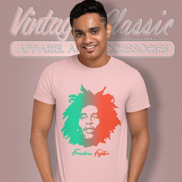 Bob Marley Freedom Fighter T Shirt Bob Marley Freedom Fighter T Shirt