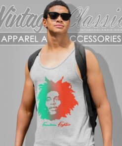 Bob Marley Freedom Fighter Tank Top Racerback