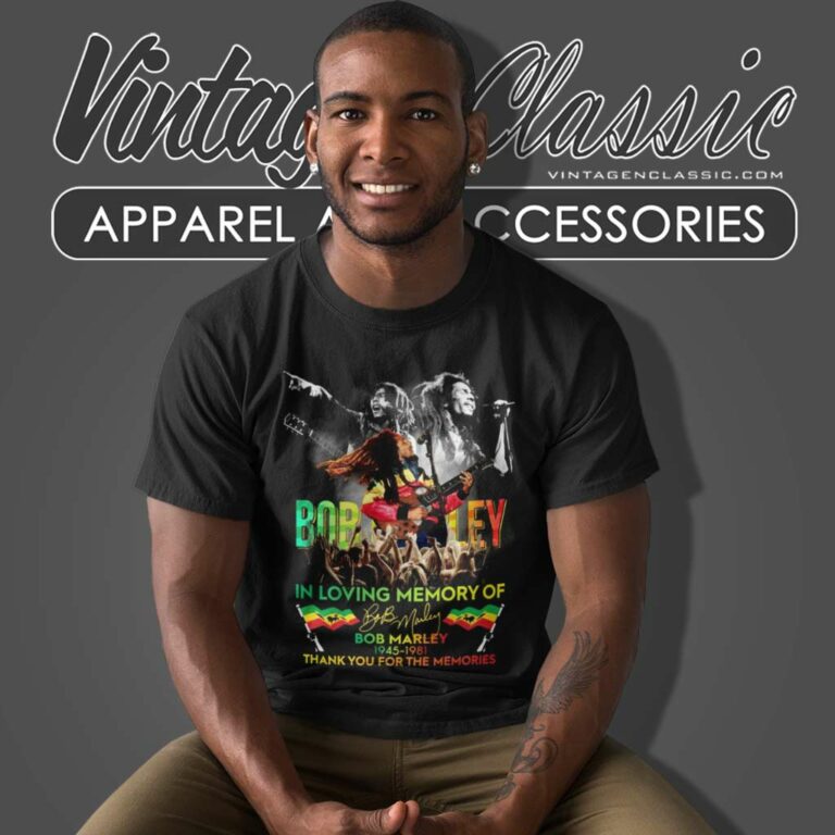 Bob Marley In Loving Memory T Shirt Bob Marley In Loving Memory T Shirt
