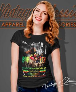 Bob Marley In Loving Memory Women TShirt