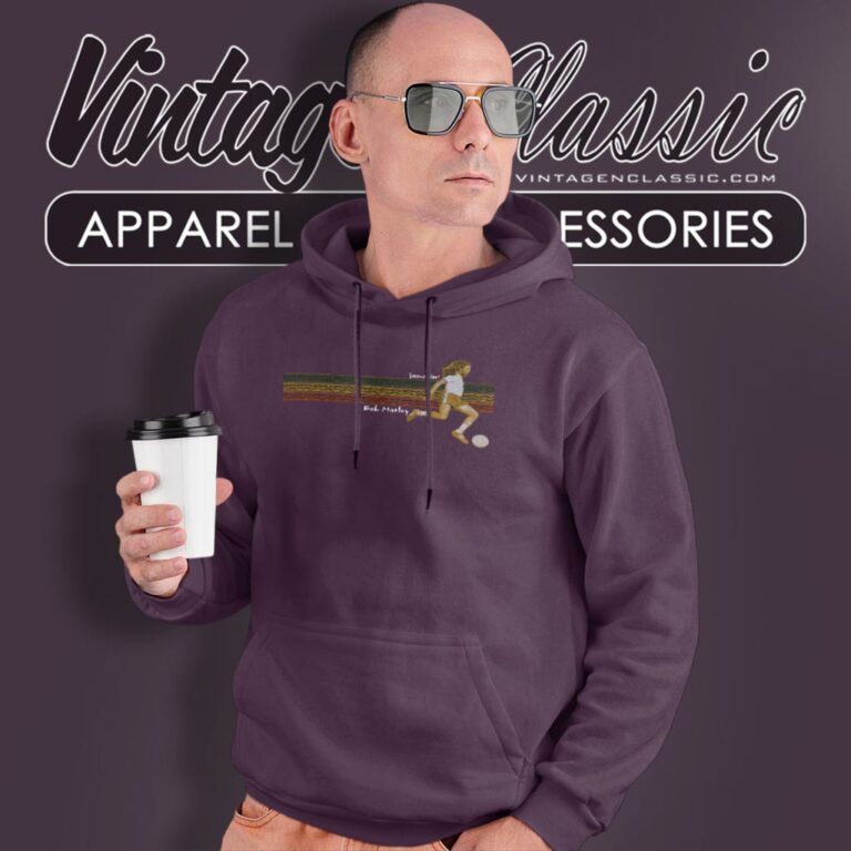 Bob Marley Jammin Soccer Hoodie Bob Marley Jammin Soccer Hoodie