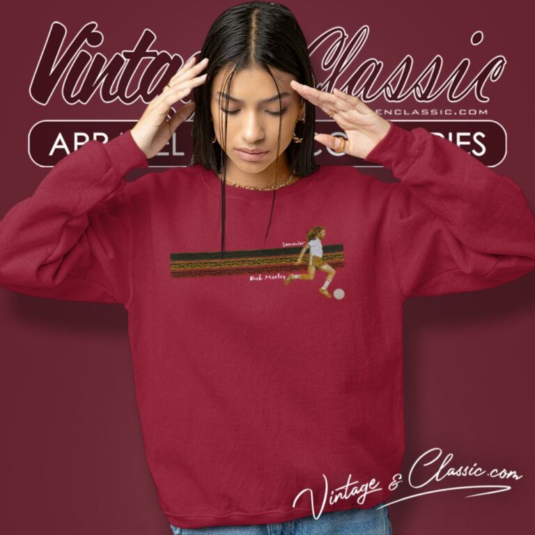 Bob Marley Jammin Soccer Sweatshirt Bob Marley Jammin Soccer Sweatshirt