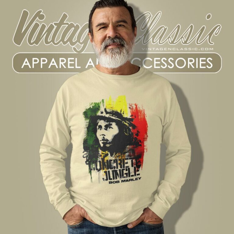 Bob Marley Jungle Jumbo Long Sleeve Tee Bob Marley Jungle Jumbo Long Sleeve Tee