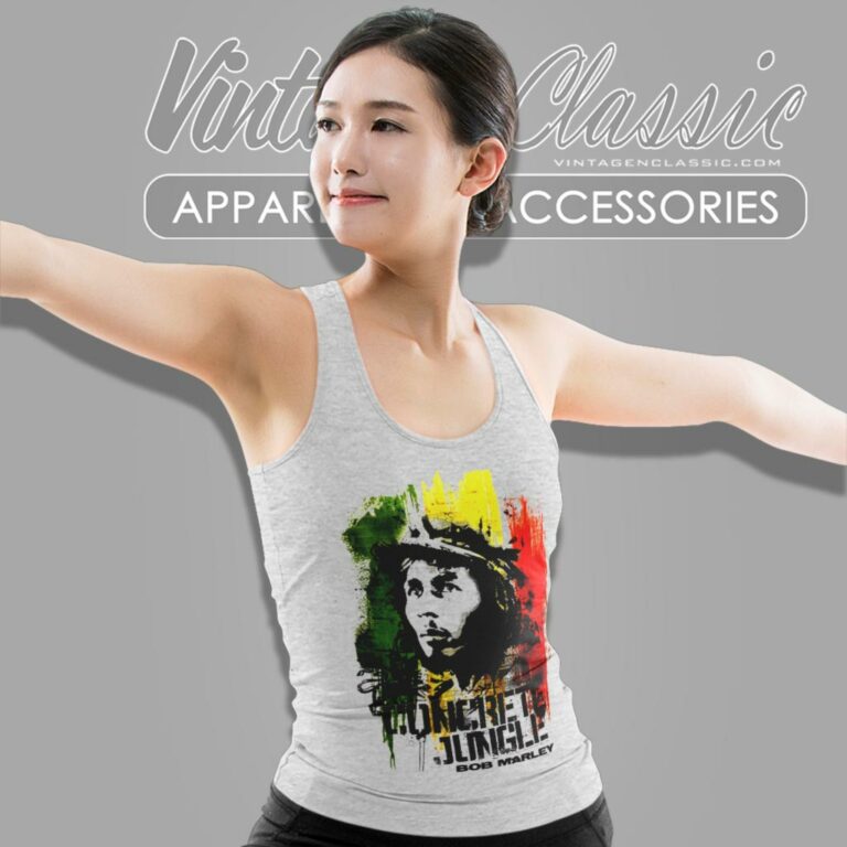 Bob Marley Jungle Jumbo Tank Top Racerback Bob Marley Jungle Jumbo Tank Top Racerback