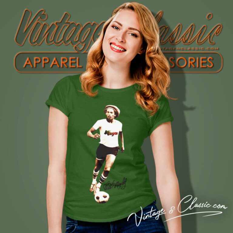 Bob Marley Kaya Soccer Women T Shirt Bob Marley Kaya Soccer Women T Shirt