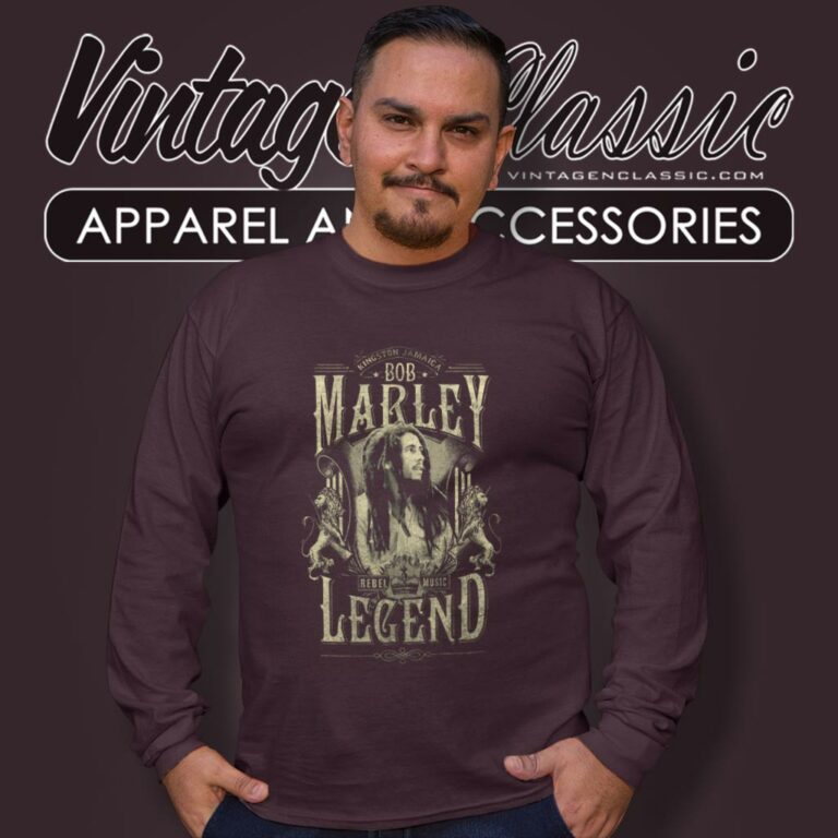 Bob Marley Legend Rebel Long Sleeve Tee Bob Marley Legend Rebel Long Sleeve Tee