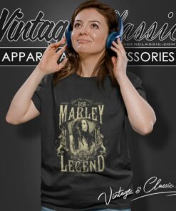 Bob Marley Legend Rebel Women T Shirt