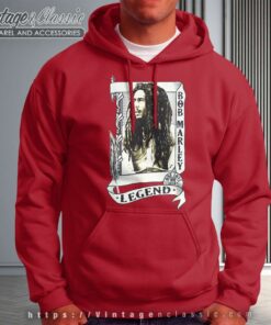 Bob Marley Legend Scroll Hoodie