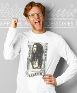 Bob Marley Legend Scroll Long Sleeve Tee