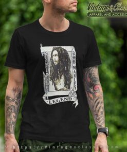 Bob Marley Legend Scroll T Shirt
