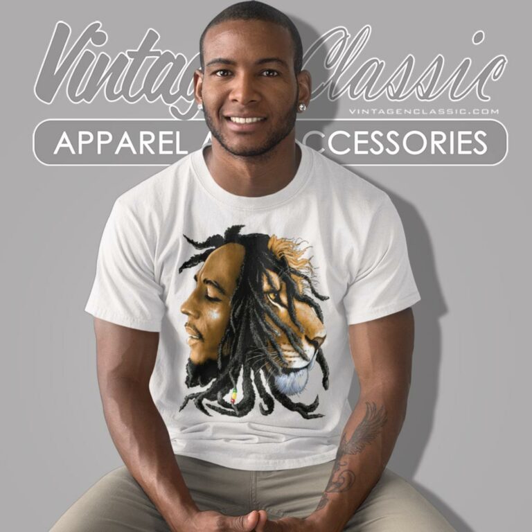 Bob Marley Lion Profile T Shirt Bob Marley Lion Profile T Shirt