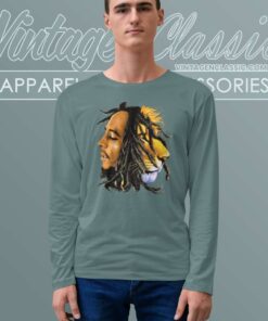 Bob Marley Lion Zion Long Sleeve Tee